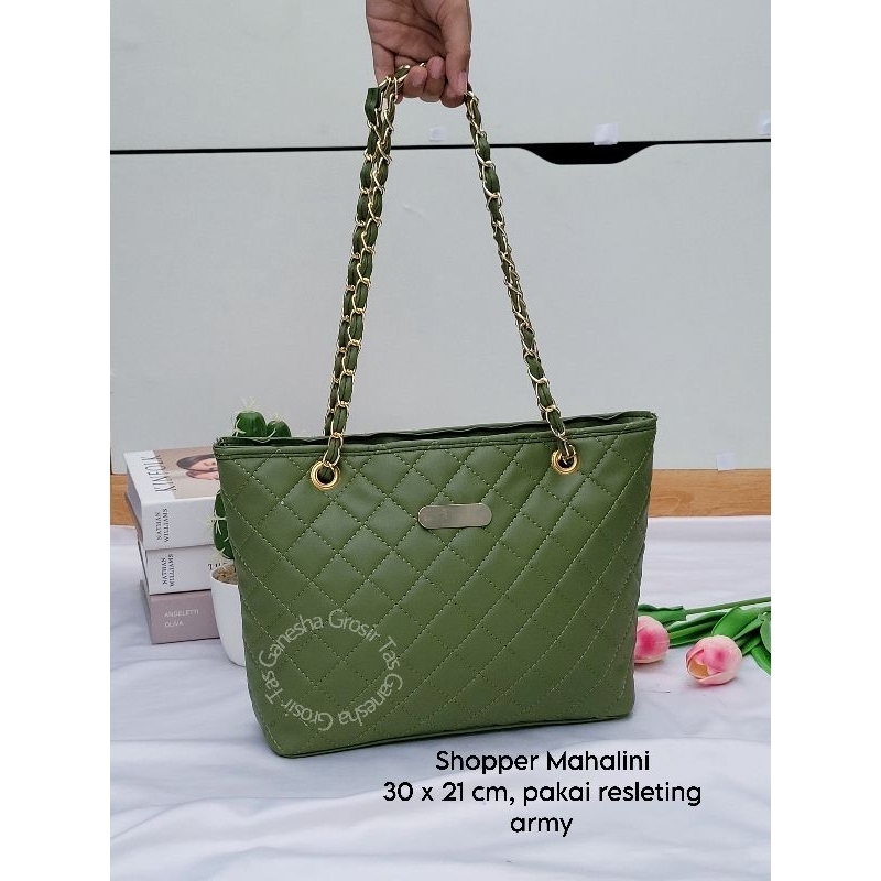 Mahalini Shopper Totebag Wanita Size Besar