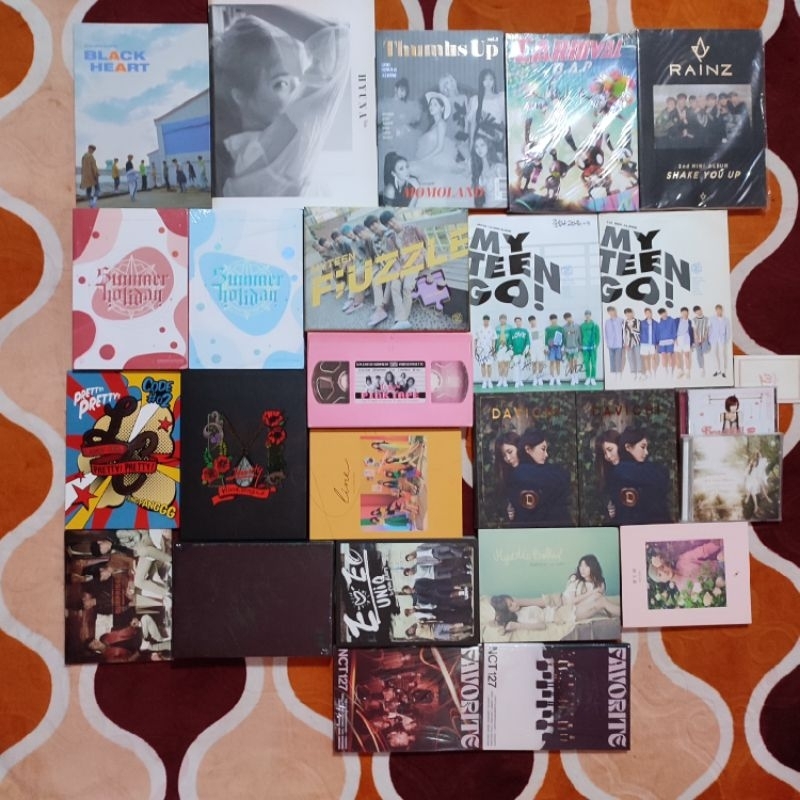 CLEARANCE SALE ALBUM KPOP MURAH UNSEALED SIGNED PRELOVED