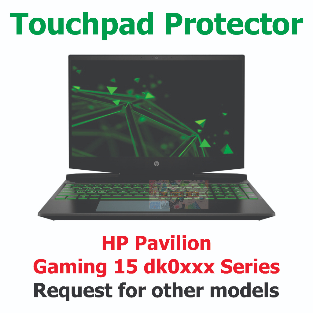 Touchpad Protector hp pavilion gaming 15 dk0xxx Series