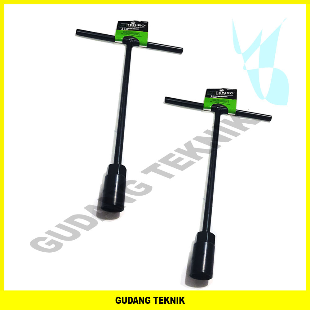 TEKIRO Kunci Sock T 17 mm Hitam / Kunci T 17 mm JAPAN Anti Slip