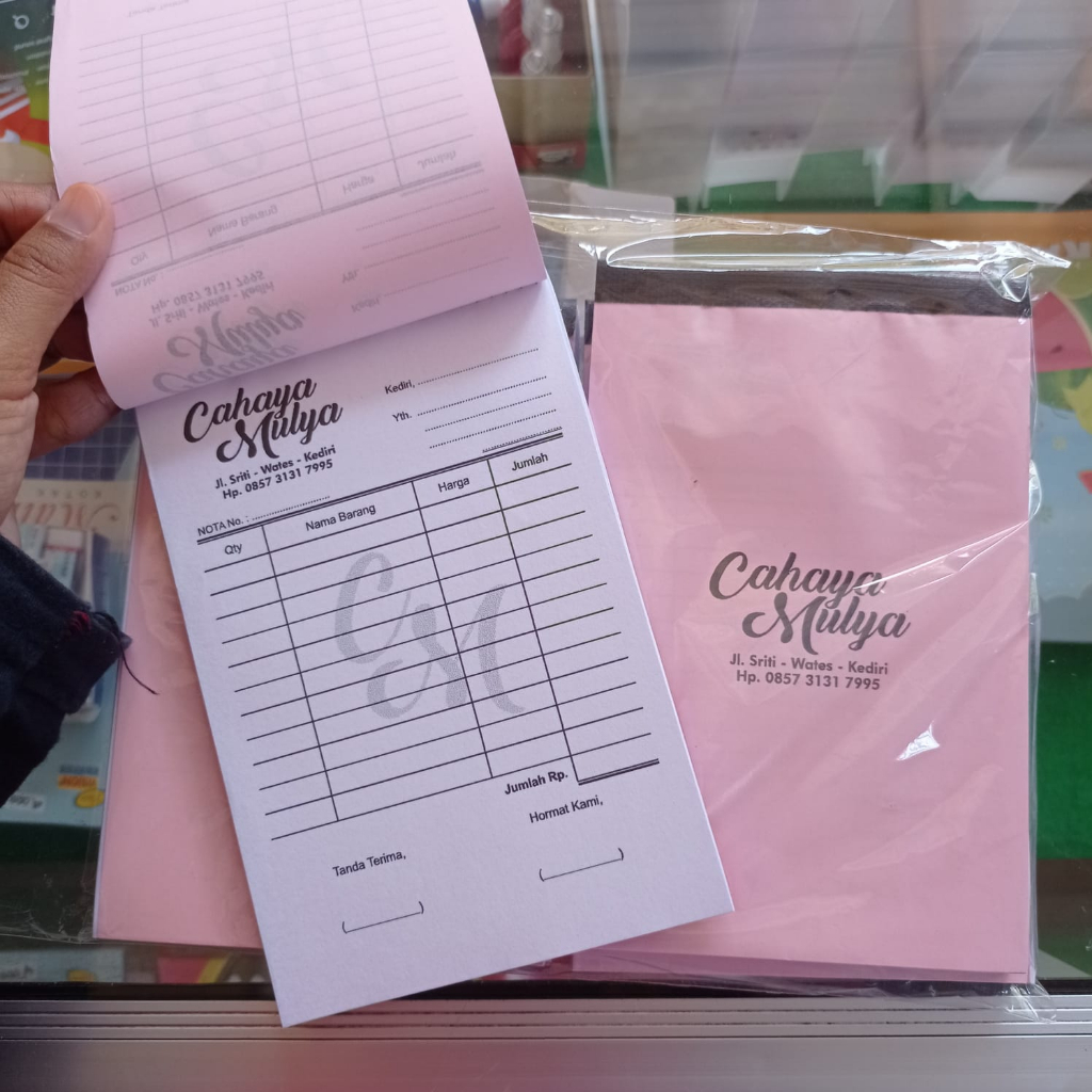 

Nota Online shop, nota penjualan, nota express, nota, paket nota