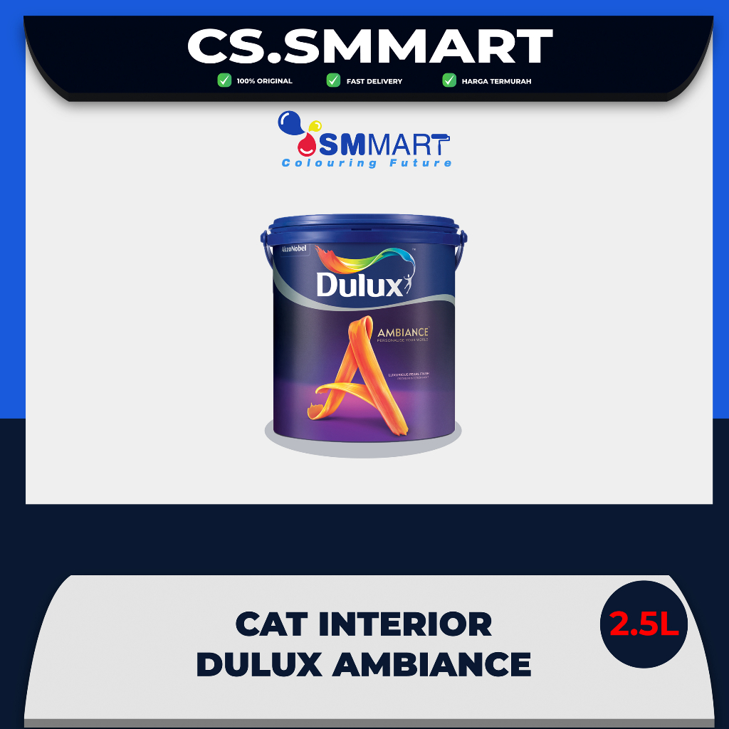 DULUX AMBIANCE WARNA BW 2.5L