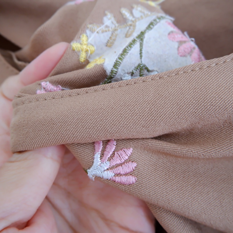 Bella Midi Dress || Dress shakila bordir || Dress Remaja Simple