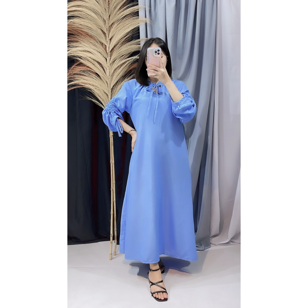 LYLA DRESS / DRESS WANITA TERBARU TANGAN KERUT