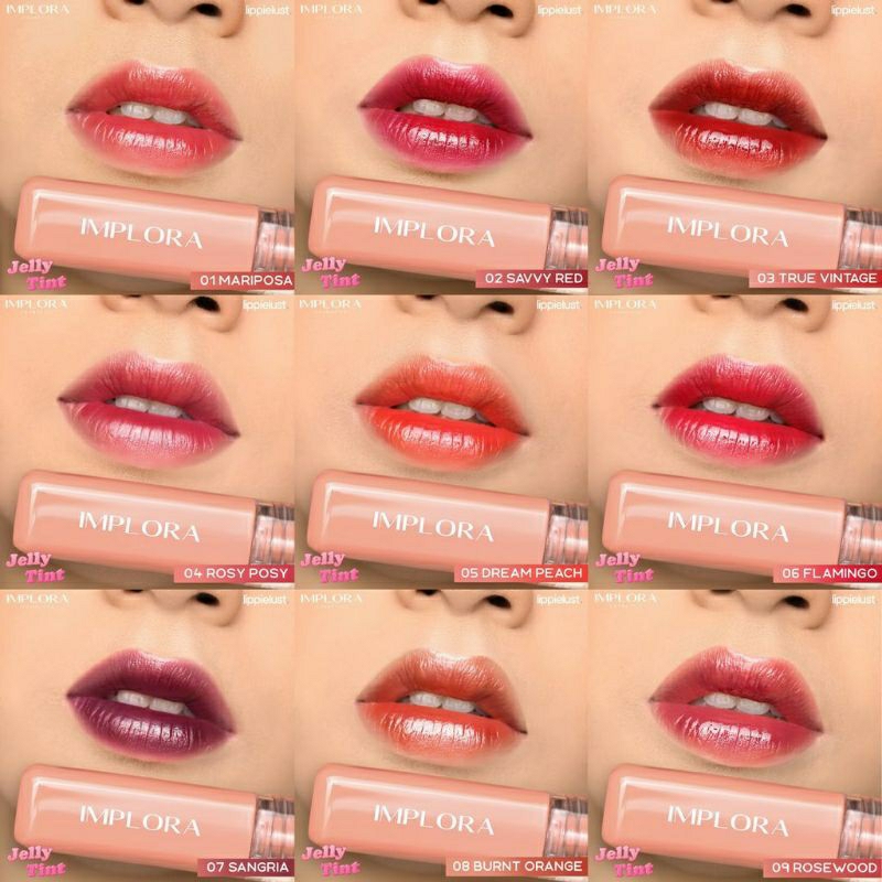 IMPLORA MATTE LIPCREAM | Implora Lip Cream matte Lipstick Original BPOM Warna Pigmented LIPSTIK