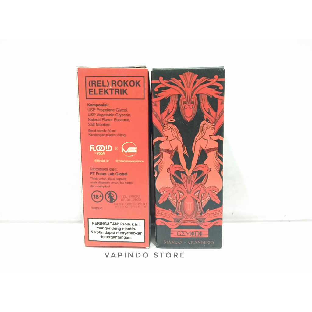 SALT FOOM GEMINI ZODIAC SERIES 30ML NIC 30MG SALTNIC BY FOOM