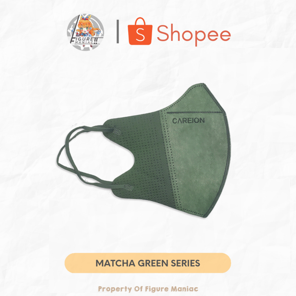 Figure Maniac - Masker Duckbill Careion Warna 4 Ply isi 10 Pcs Original