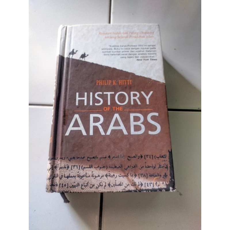 History Of The Arabs Original Hardcover