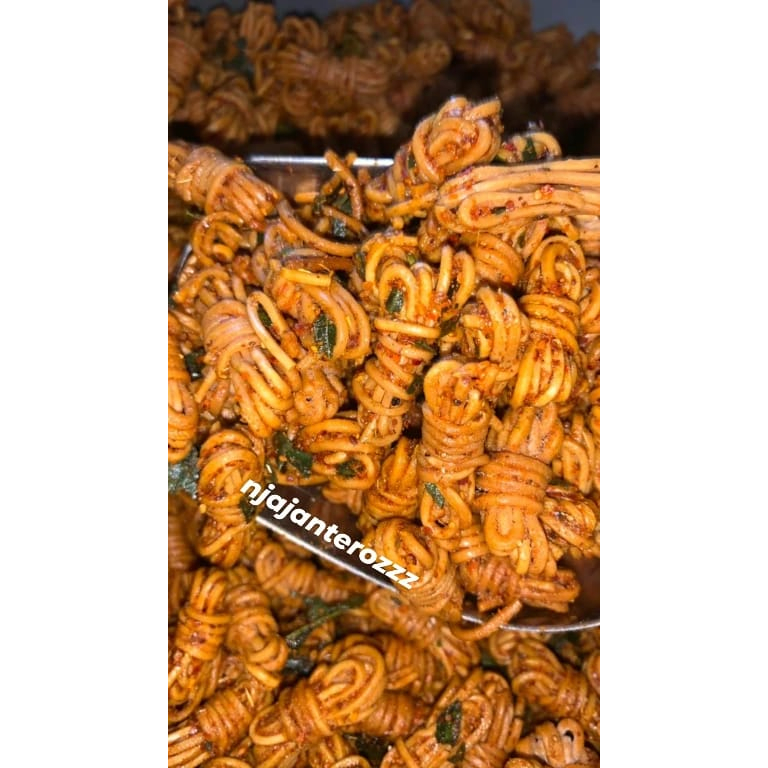 

250 GRAM MIE GULUNG VIRAL | PEDAS DAUN JERUK | PEDAS MANIS DAUN JERUK | ORI DAUN JERUK