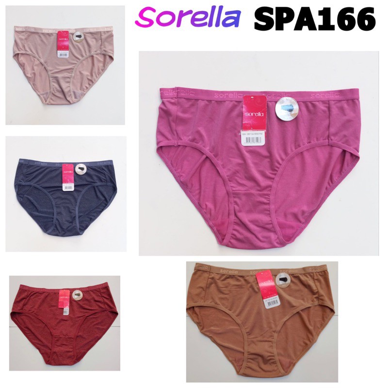 SPA166 panty celana dalam travelling sorella satuan maxi M L
