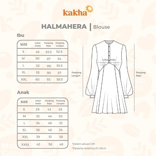 Kakha - Sarimbit Keluarga Halmahera (B) / Baju couple keluarga / Sarimbit Keluarga / Baju muslim couple-5