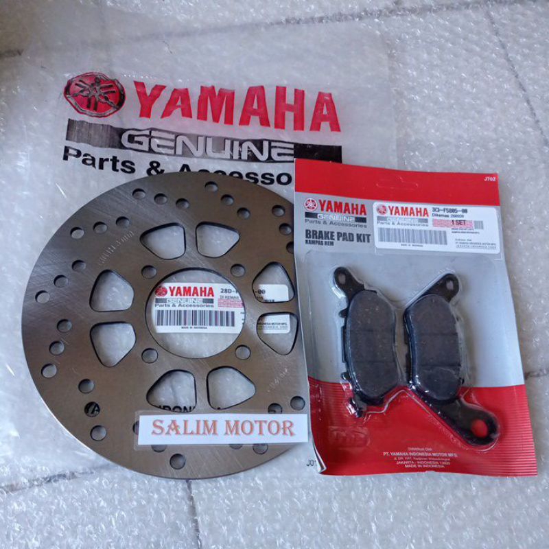 Piringan Cakram Depan Plus Kampas Rem Yamaha X-Ride 115cc Kualitas Ori