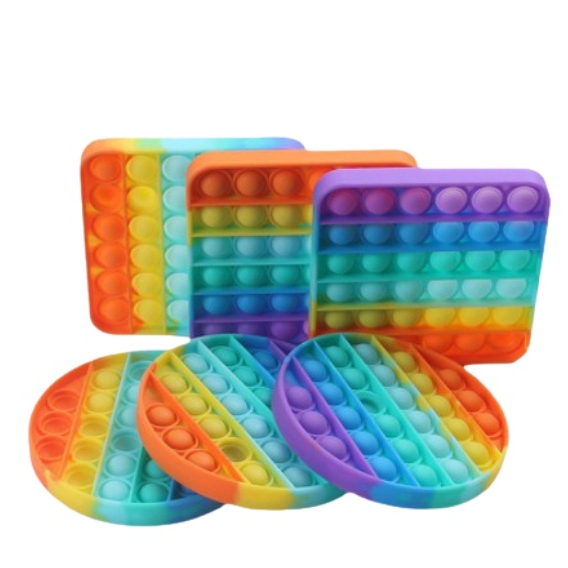 SIMPLE DIMPLE POP IT RAINBOW MAINAN POP ITS