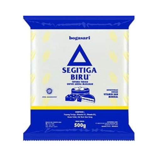 

Tepung Terigu Segitiga Biru 500gr