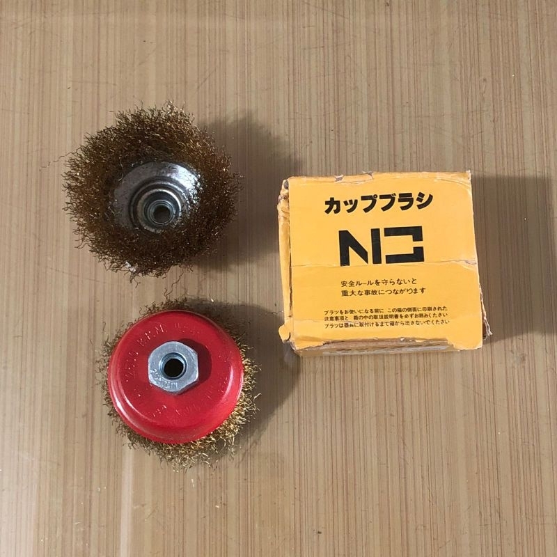 sikat mangkok gerinda 3" king/ sikat mangkok kawat/ gerinda cup brush/ sikat kawat gerinda mangkok m