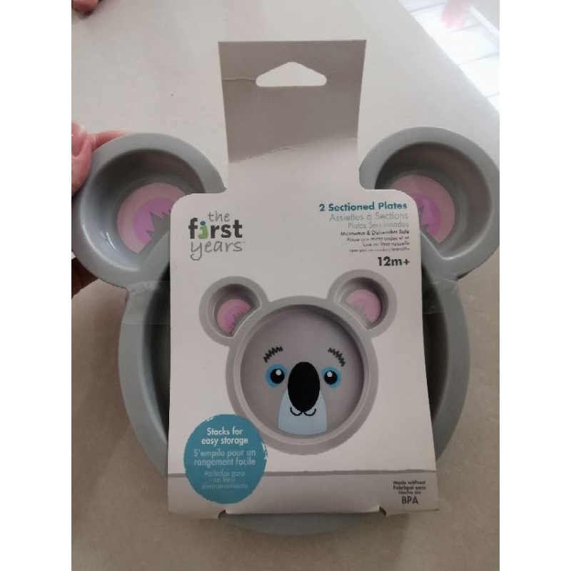 the first years 2 sectioned plates