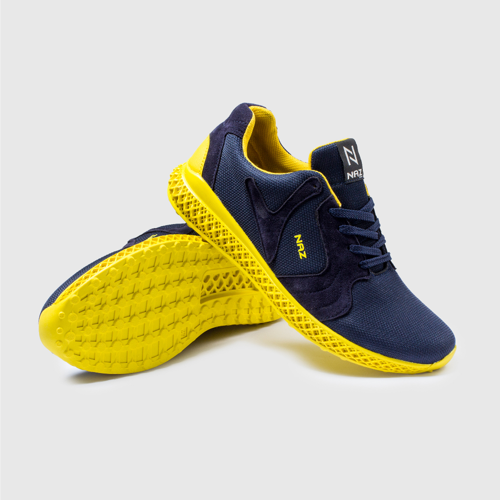 DALVIN NAVY |ManNeedMe x NAZ| Sepatu Sneakers Pria Casual / Sepatu Olahraga - Running Shoes ORIGINAL