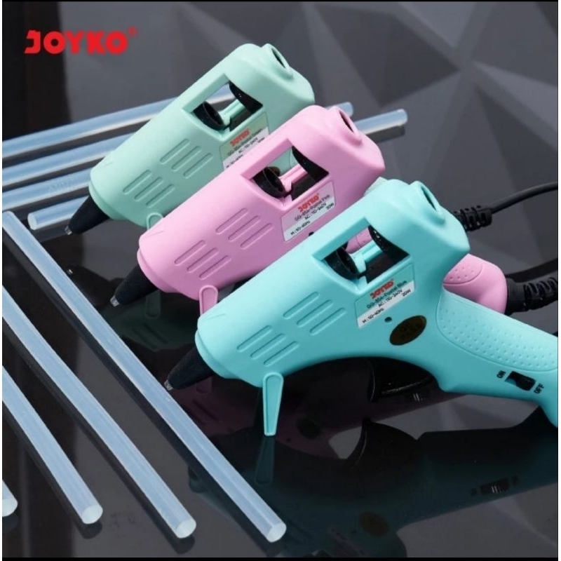 

Mesin Hot Melt Glue Gun Joyko Pastel Kecil Gg-854 (1Pcs)