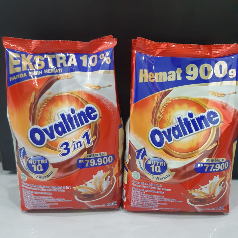 

Ovaltine Classic Ovaltine 3 in 1 Susu Bubuk Coklat BPOM Halal