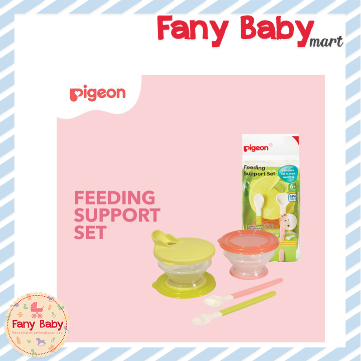 PIGEON FEEDING SUPPORT SET