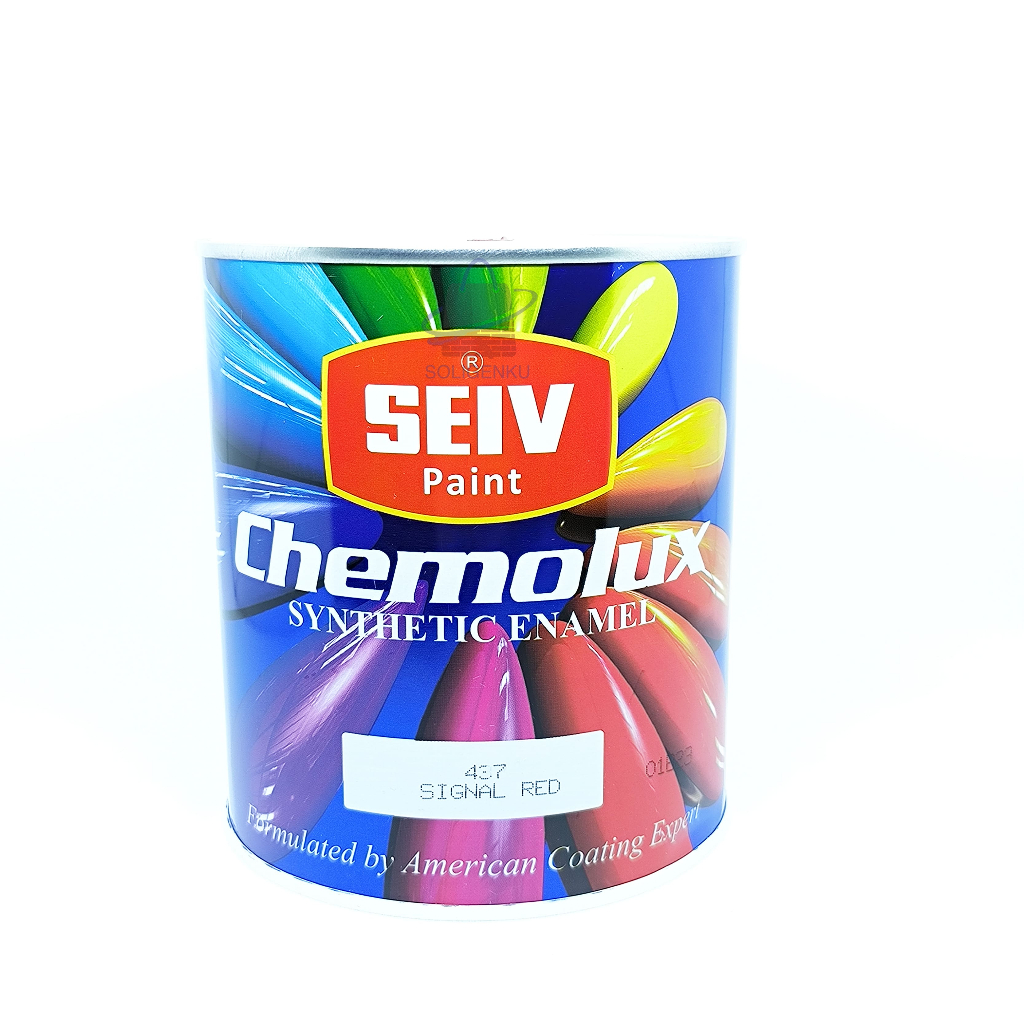 Seiv Cat Kayu Dan Besi Seiv Paint Chemolux Synthetic 0.95L