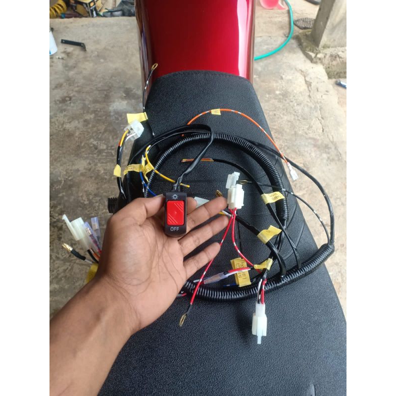 Kabel body body Rx king Rxking Rx s DC style prutul stelan biangkerok modif Bandung byankerok