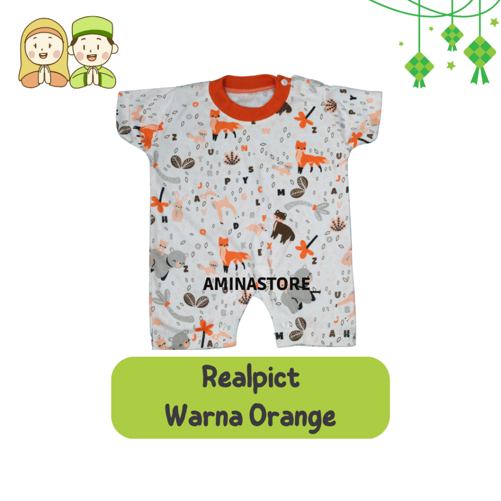 Romper bayi jumper bayi FASHION BABY bahan Catton Soft perlengkapan bayi  perlengkapan bayi baru lahir SNI