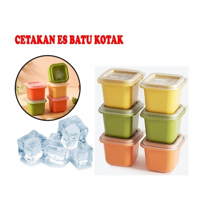 

Pusatbarangonlinemurah Cetakan Es Batu Kotak Mini Grade Food