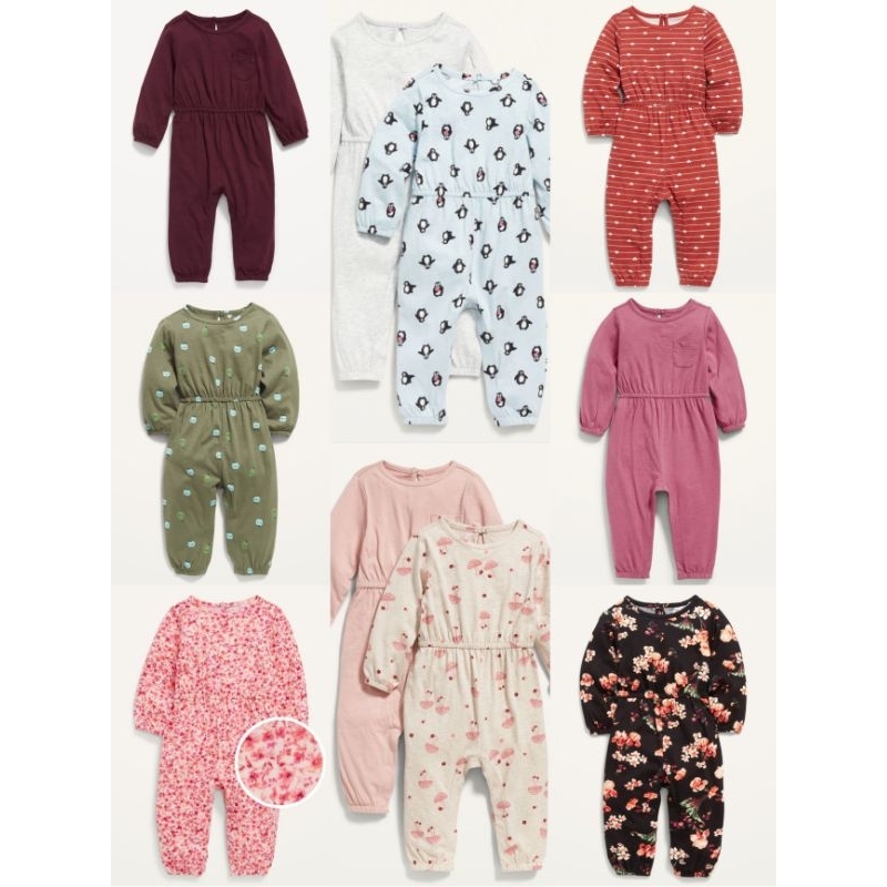 jumpsuit bayi perempuan oldnvy
