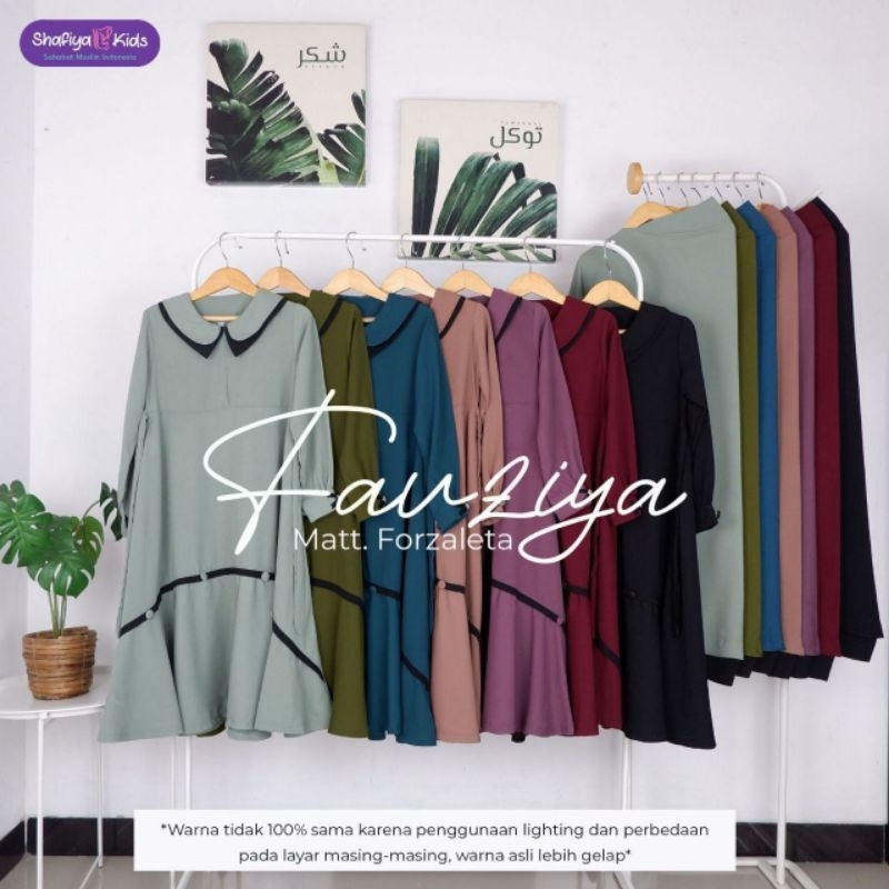 Gamis  Fauziya by Shafiya kids