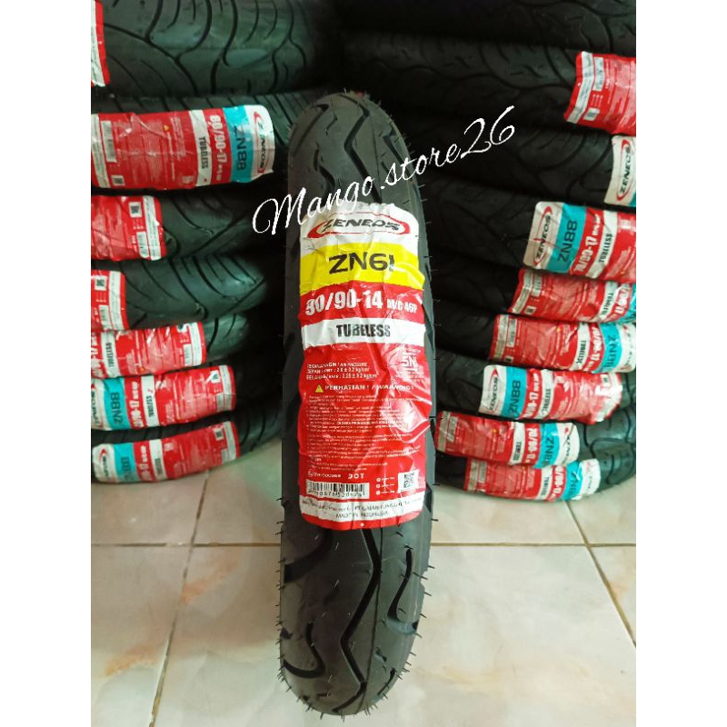 Ban Luar Belakang Vario Beat Scoopy 90/90-14 Zeneos Tubles