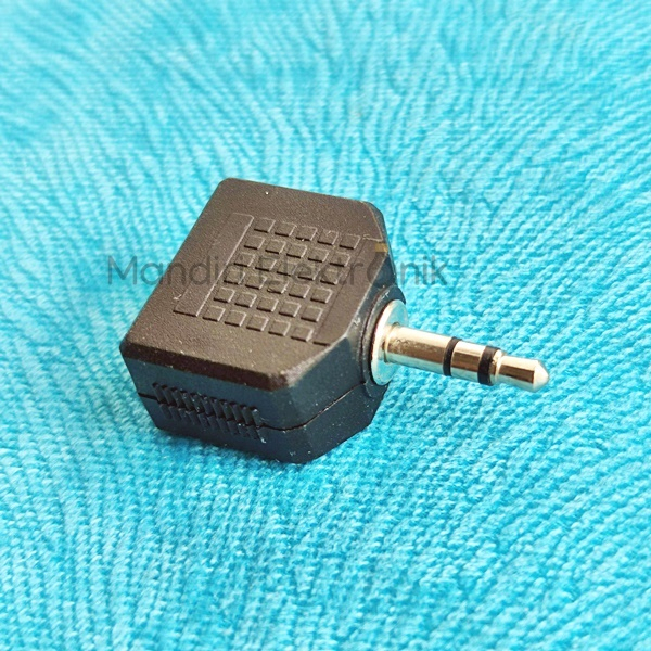 Audio Splitter 3.5mm Male to 2 Female Audio - Jack T Mini Stereo 3.5mm to 2 Female