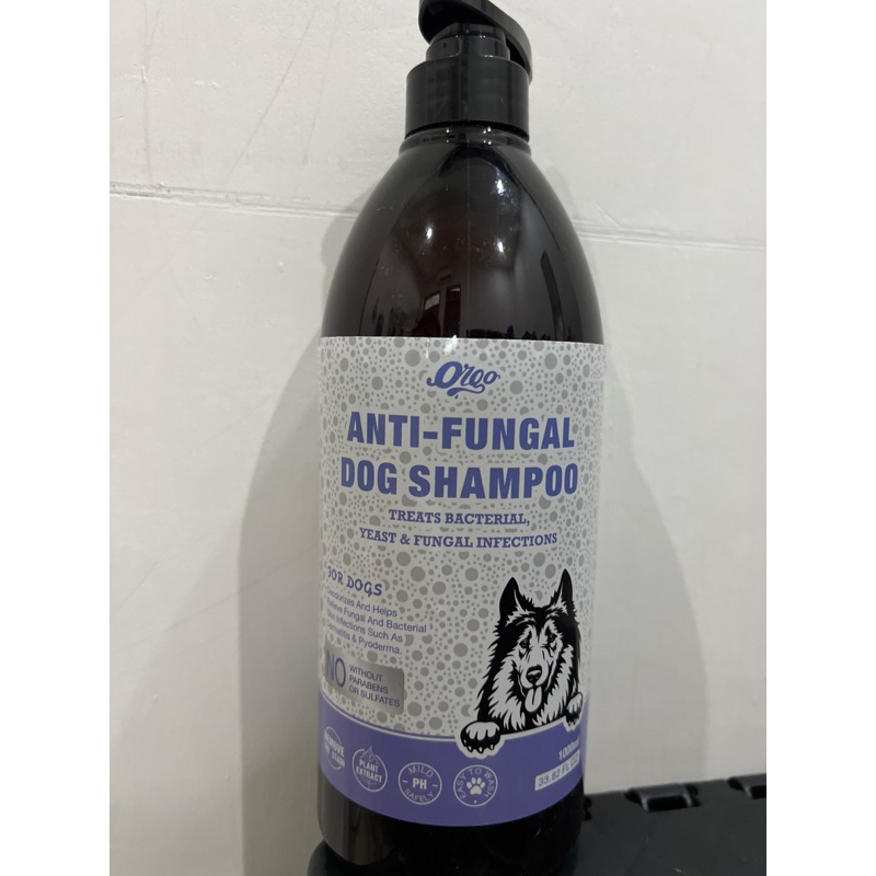 orgo anti fungal dog shampoo