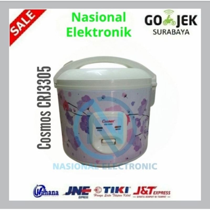 MAGIC COM COSMOS CRJ 3305/RICE COOKER COSMOS CRJ3305/PENANAK NASI COSMOS CRJ3305/MAGIC COM COSMOS