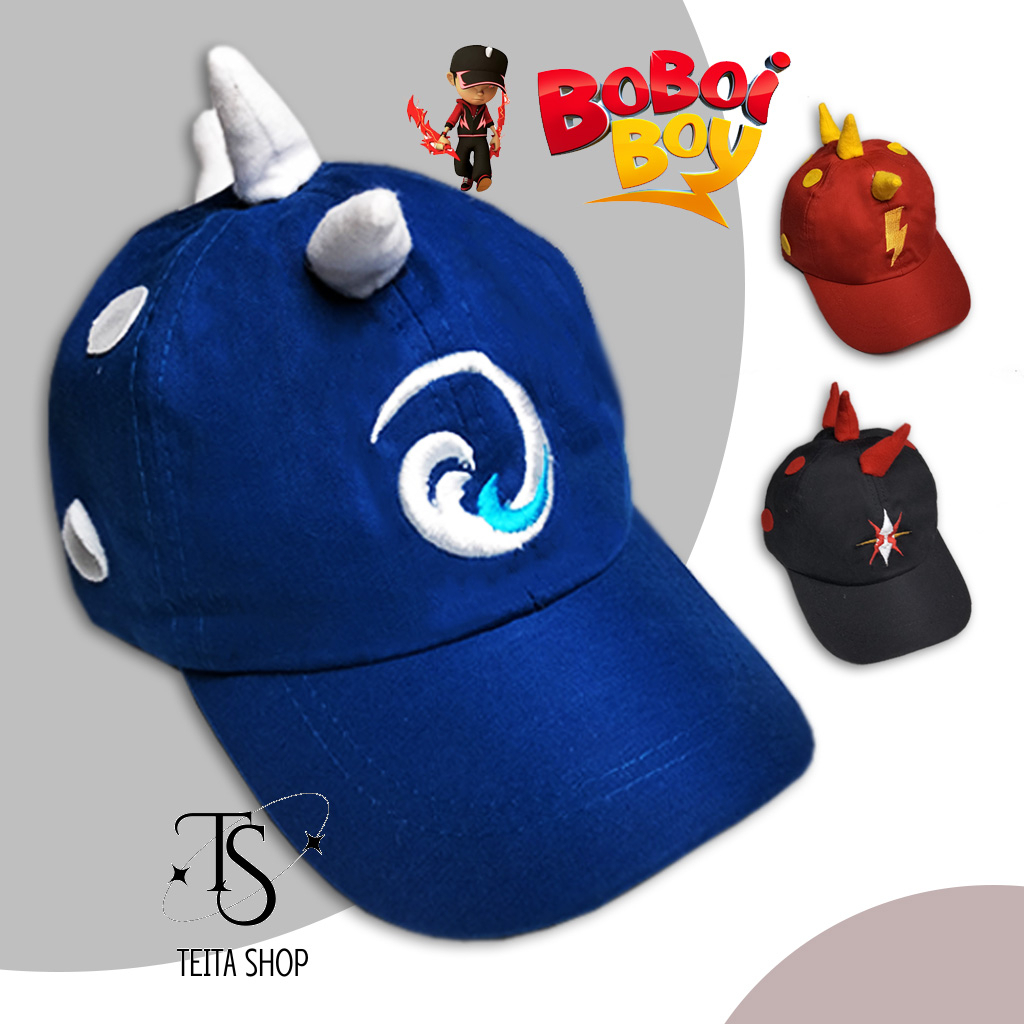 Topi Anak Baseball Boboiboy untuk Si Kecil Usia 3-10 Tahun Harga Murah Kualitas Terjamin