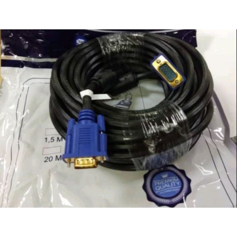 NYK kabel vga 10 meter Gold kabel vga