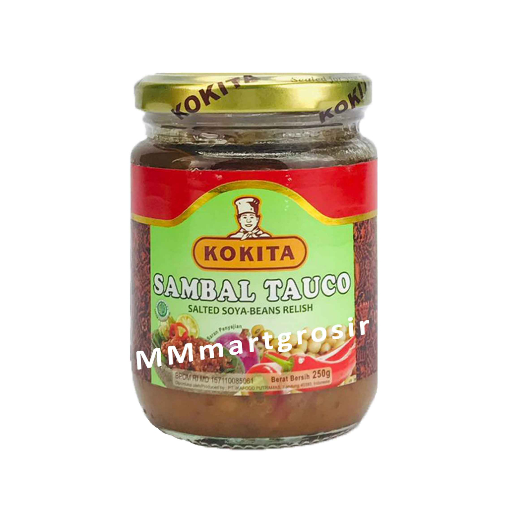 Kokita/ Sambal Taucco/ Salted Soya/ Beans Relish/ 250gr