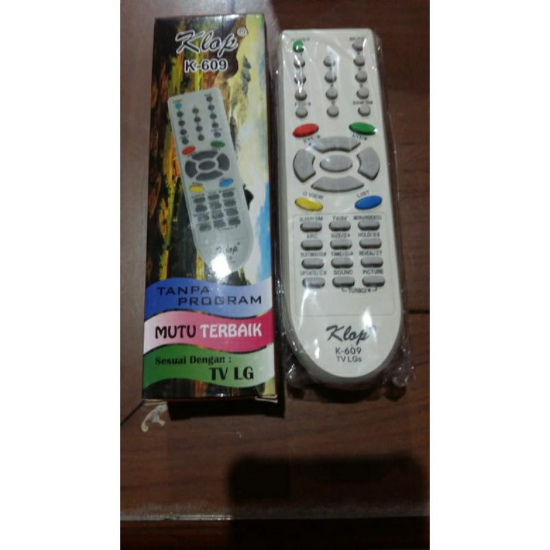 Remote Remot TV Akko Star/Visero/Klop/Fujikaya 609 untuk TV LG