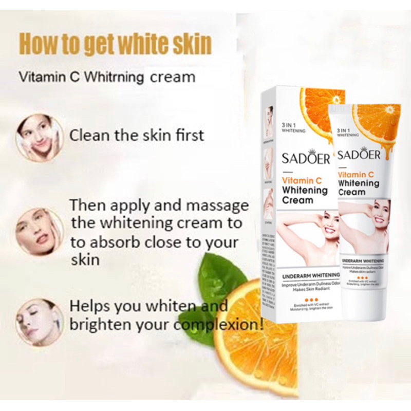 SADOER WHITENING CREAM VIT C