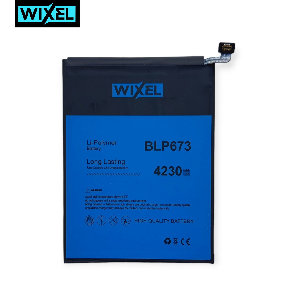 WIXEL ME Baterai Oppo BLP673 A3S A5S A5 A7 Real Capacity Battery Original 100% Ori Batre Batrai HP Handphone BLP 673 Double Power