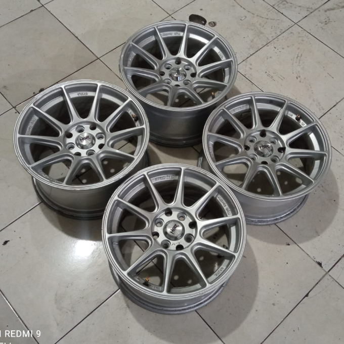 Velg Mobil Datsun Xenia Avanza Mobilio Ring 15 Lebar 7/8 Pcd 4x100-114 Velg Mobil Bekas Hsr Shinjuku