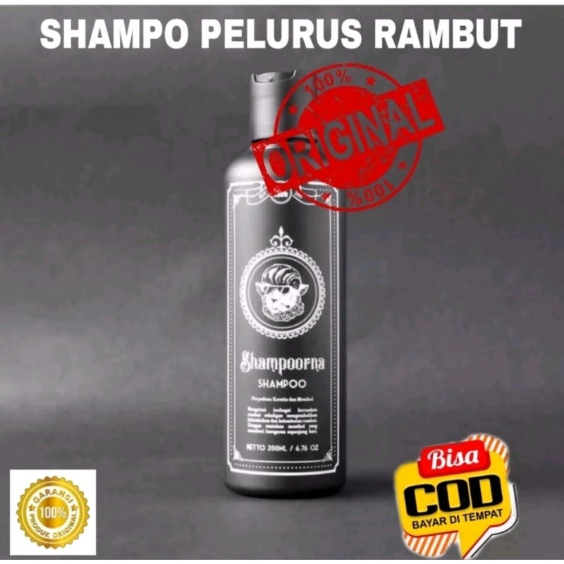 BEST SELLER!!! Shampoo Shampoorna Thugofficial 200ml Original Big Size