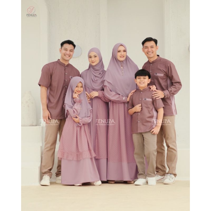 Gamis Fairuz Dress Sarimbit Fariz Fairuz Original Fenuza Best Seller