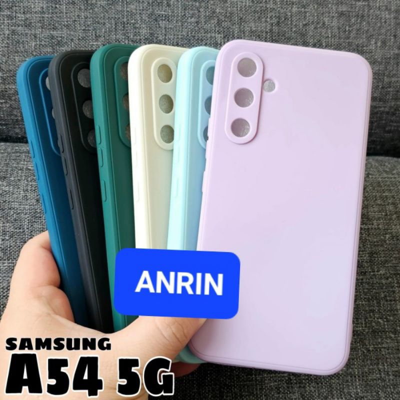 SAMSUNG A54 5G CASE MACARON SQUARE CASING SOFTCASE SILIKON