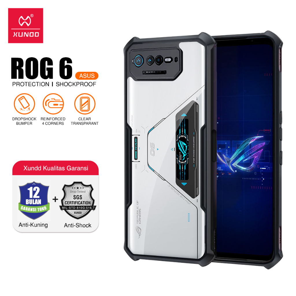 XUNDD Case Untuk Asus ROG Phone 6 / ROG Phone 6 Pro/ ROG Phone 6D/ ROG Phone 6 Batman Edition 6.78 i