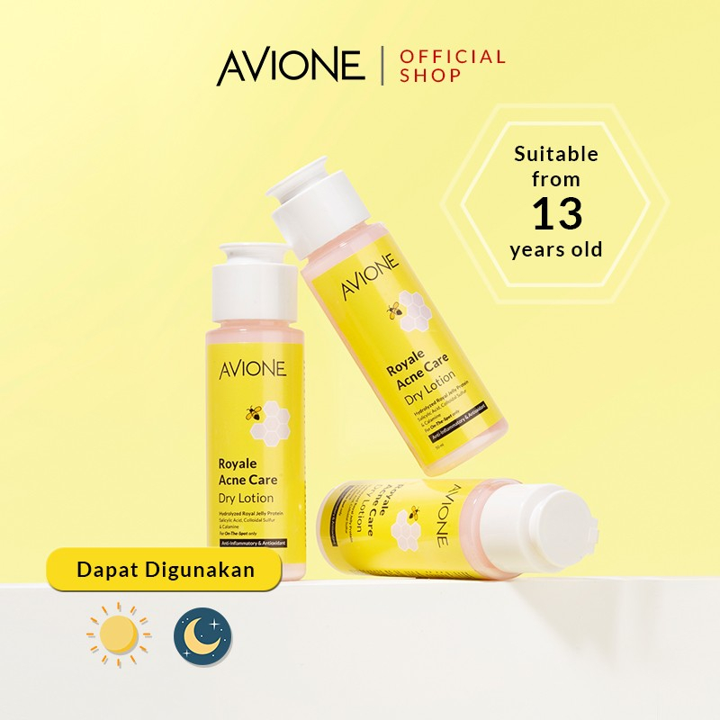 AVIONE Royale Acne Care Dry Lotion - Obat Jerawat