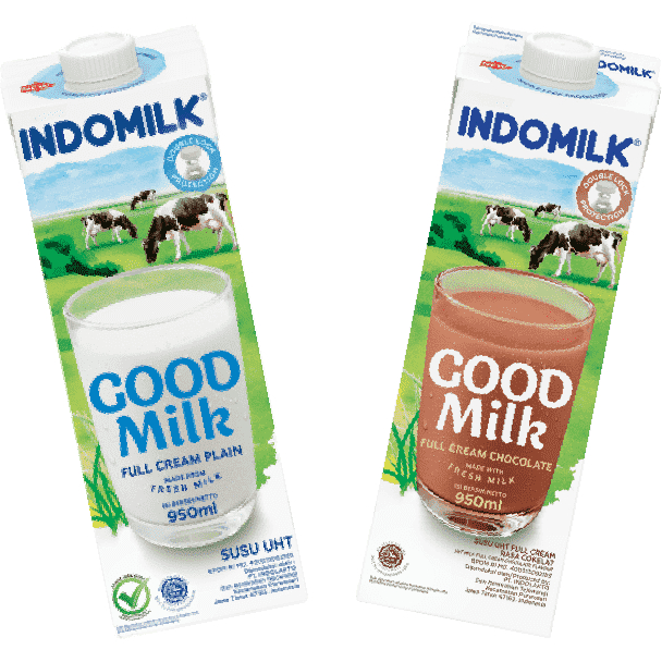 

Indomilk Full Cream Plain Coklat Susu UHT 950