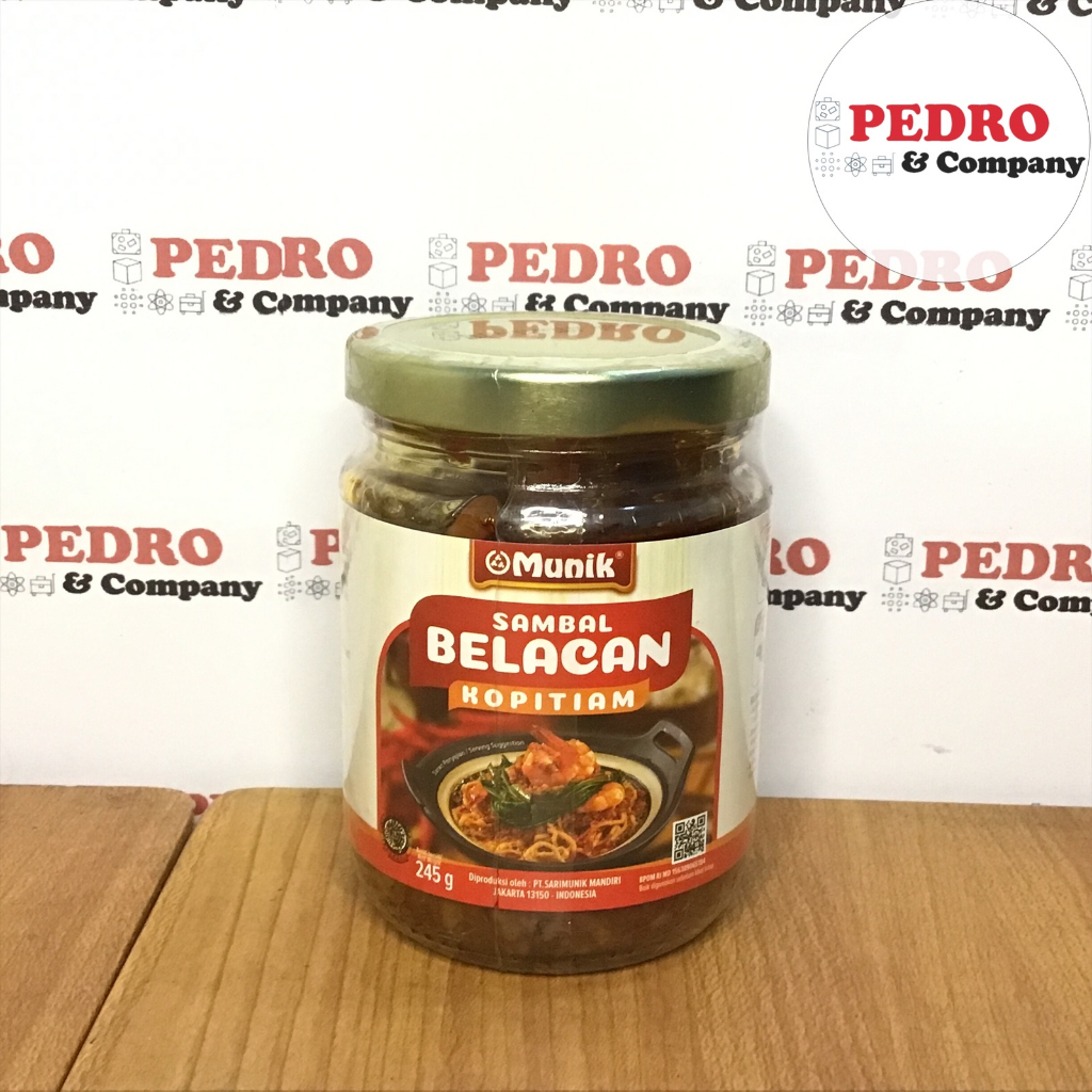 

Munik sambal belacan kopitiam 245 gram - sambel cabe indonesia