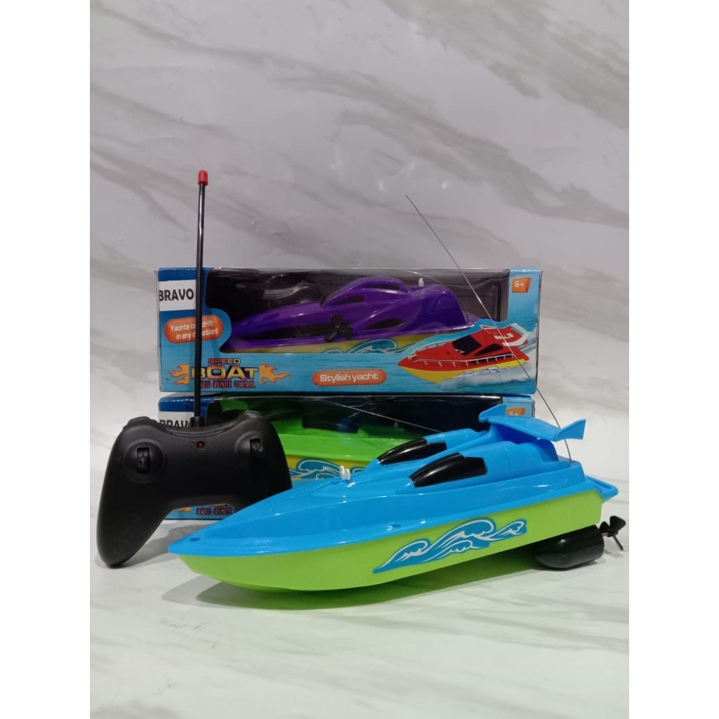 Mainan Perahu Speed Boat Yatch Remote Control