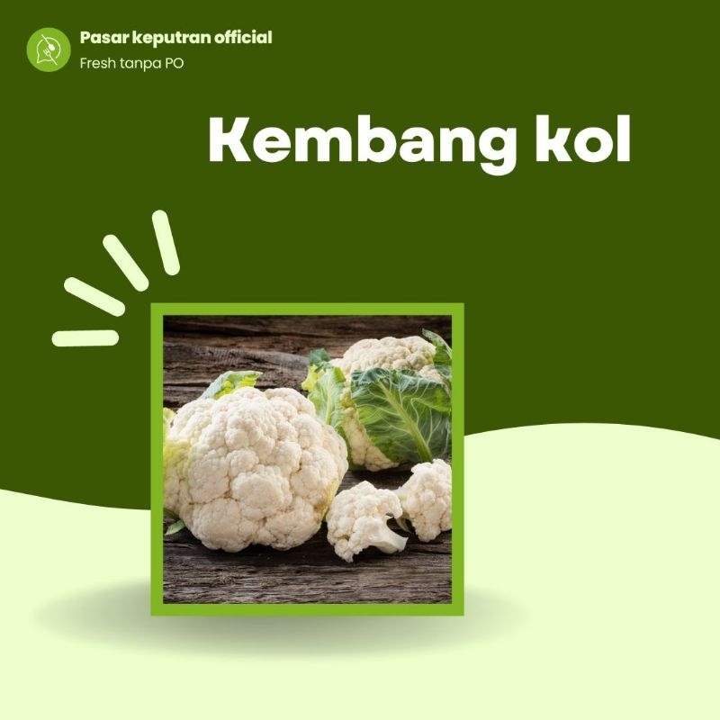 

Kembang kol segar, sayur kembang kol